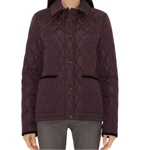 Burberry - Burberry Dorset Quilted Jacket Size Small Color: Rubus